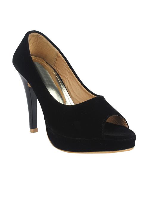 black platforms   sandal - 14323082 - Very Small Image - 1