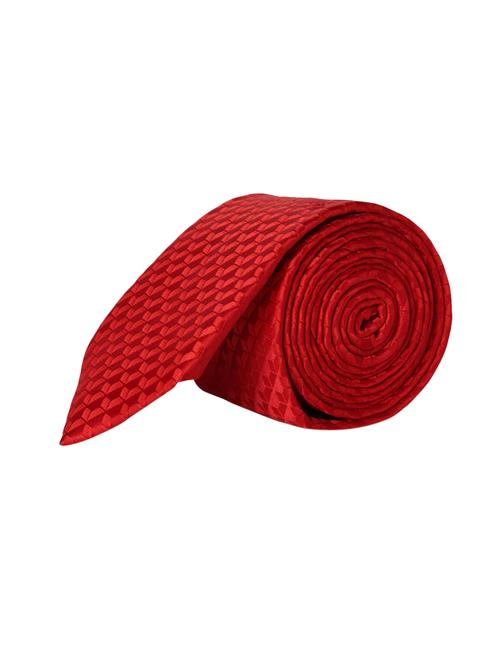 red cotton tie - 14331648 - Very Small Image - 1