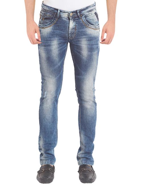 blue cotton jean - 14331988 - Very Small Image - 1