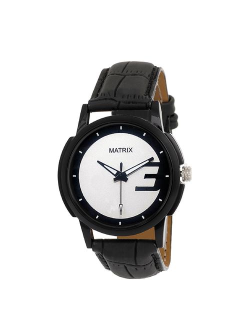 matrix analog white dial wrist watch for men's and boys - 14332264 - Very Small Image - 1