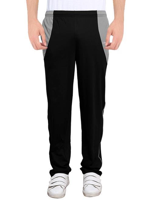 black cotton track pant - 14334531 - Very Small Image - 1