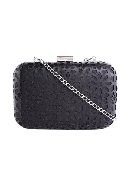 black satin clutch - 14341275 - Very Small Image - 1