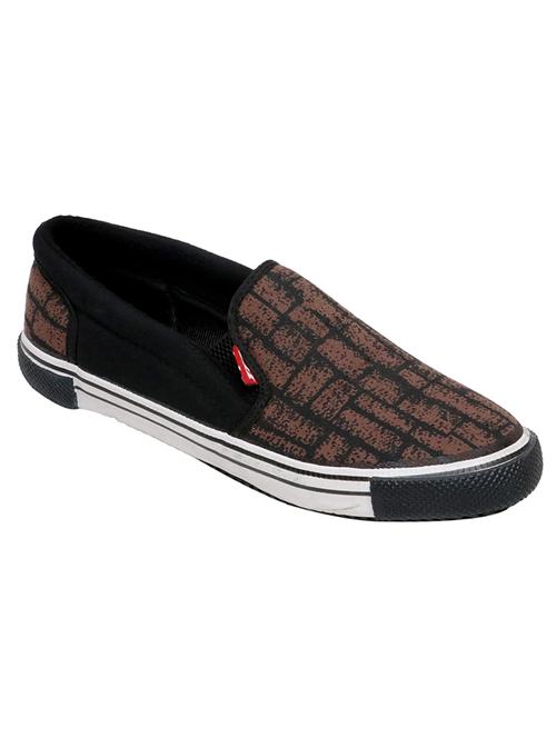 brown canvas casual slipon - 14356295 - Very Small Image - 1