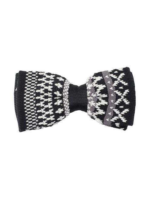 black micro fibre bow tie - 14375068 - Very Small Image - 1
