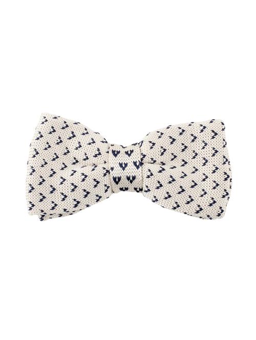 white micro fibre bow tie - 14375073 - Very Small Image - 1