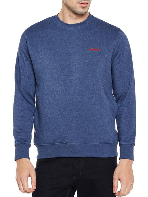 blue polyester  sweatshirt - 14395544 - Very Small Image - 1