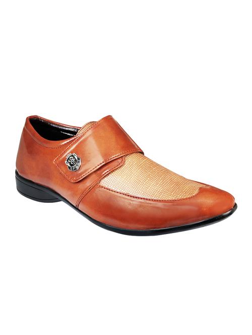Tan Leatherette Slip On - 14396561 - Very Small Image - 1