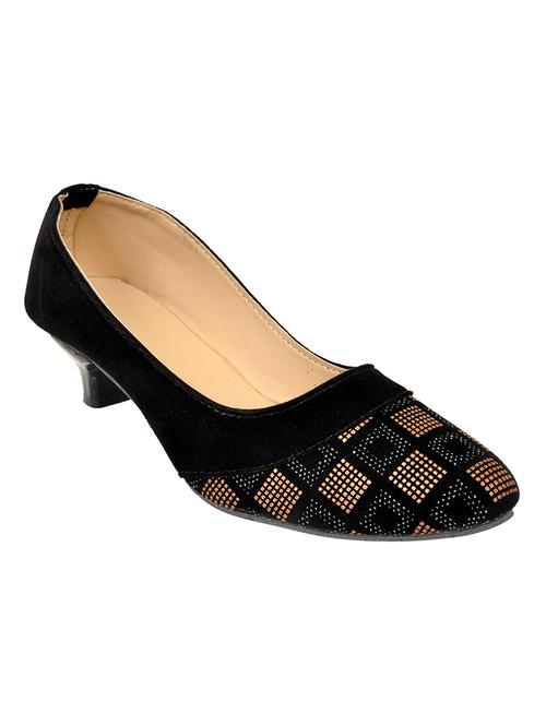 black velvet slip on pumps - 14409588 - Very Small Image - 1