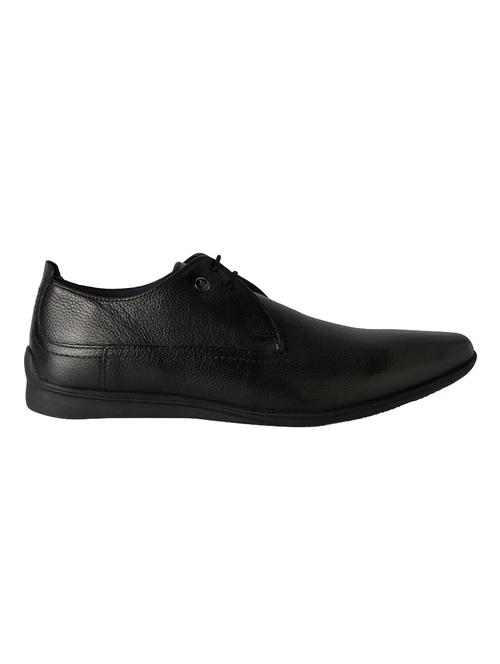 black leather lace-up derby - 14426295 - Very Small Image - 1