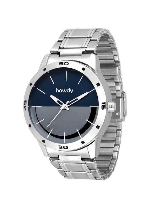 994: Howdy Black Dial with Stainless Steel Strap Watch - 14443082 - Very Small Image - 1
