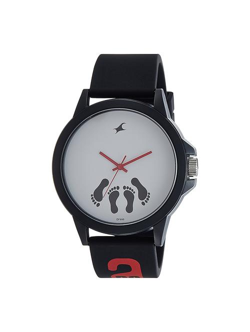 fastrack analog white dial men's watch-38024pp07j - 14472594 - Very Small Image - 1