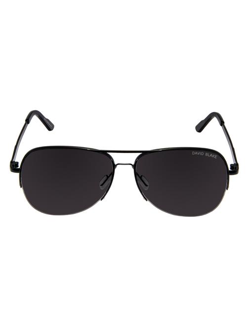 David Blake Black Aviator Uv Protected Sunglass - 14495769 - Very Small Image - 1