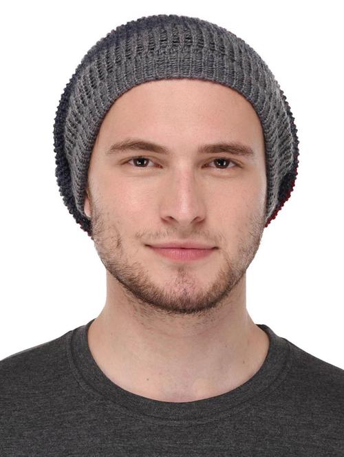 multi colored wool beanies cap - 14497979 - Very Small Image - 1