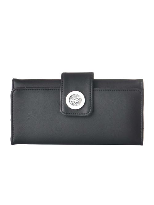 black leatherette  regular clutch - 14533596 - Very Small Image - 1