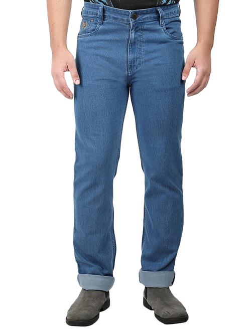 blue denim plain jeans - 14563528 - Very Small Image - 1