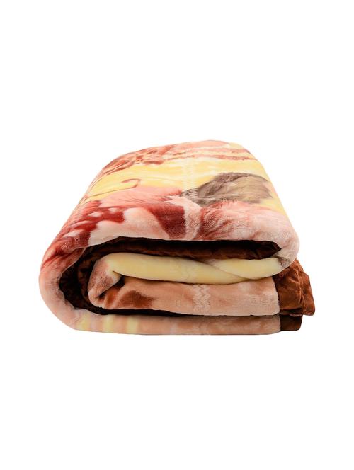 floral mink blanket soft razai - 14584223 - Very Small Image - 1