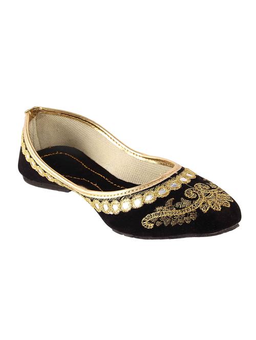 Black Slip On Jutis - 14618713 - Very Small Image - 1