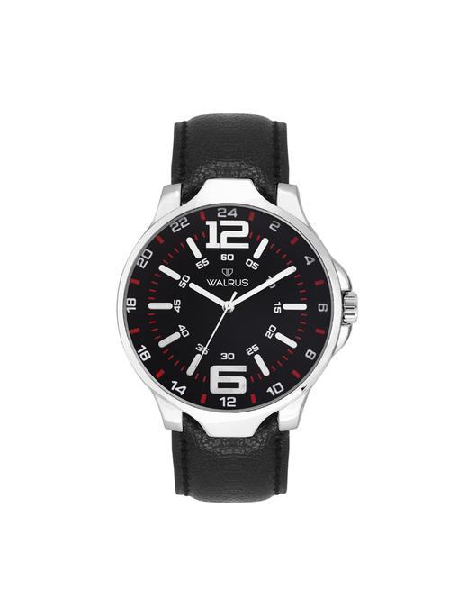 walrus leah black color analog men watch-wwm-leah-020207 - 14626537 - Very Small Image - 1