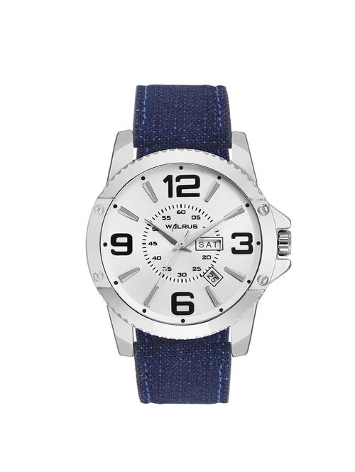 walrus zeus silver color analog men watch-wwm-zeus-070307 - 14626541 - Very Small Image - 1