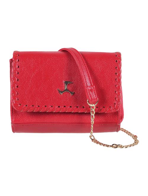 red nappa sling bag - 14721299 - Very Small Image - 1