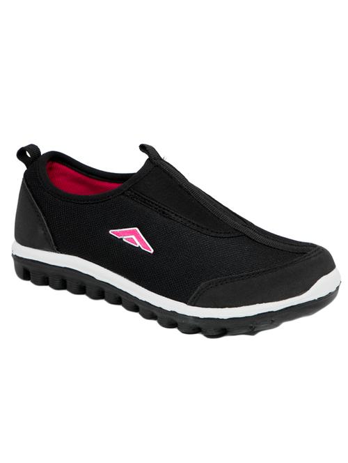 black mesh slip on sports shoes - 14746738 - Very Small Image - 1
