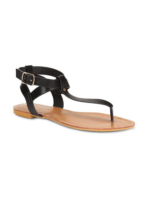 black ankle strap sandal - 14811544 - Very Small Image - 1