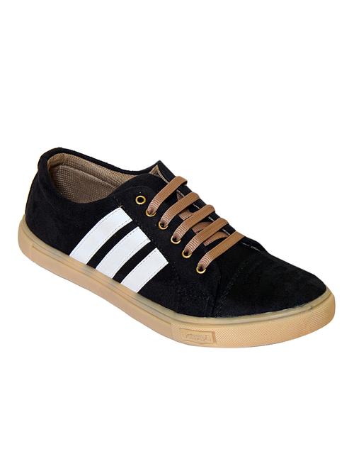 black suede lace up sneaker - 14843047 - Very Small Image - 1