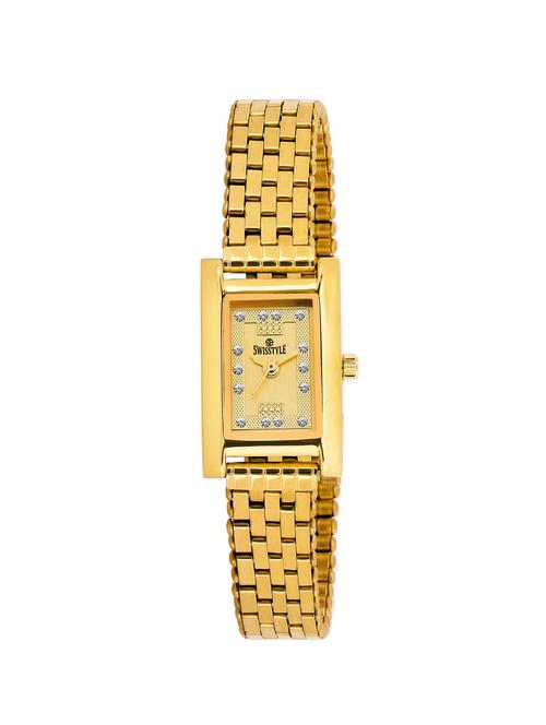 swisstyle golden watch for women - 14847633 -  Standard Image - 0