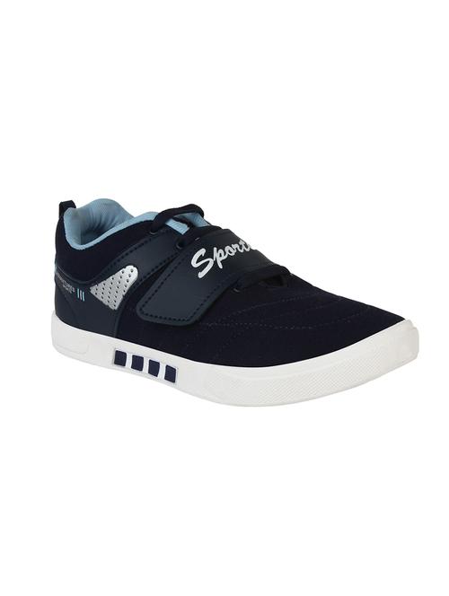 blue canvas lace up sneaker - 14859840 - Very Small Image - 1
