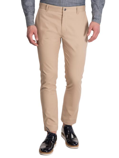 beige cotton chinos - 14883282 - Very Small Image - 1