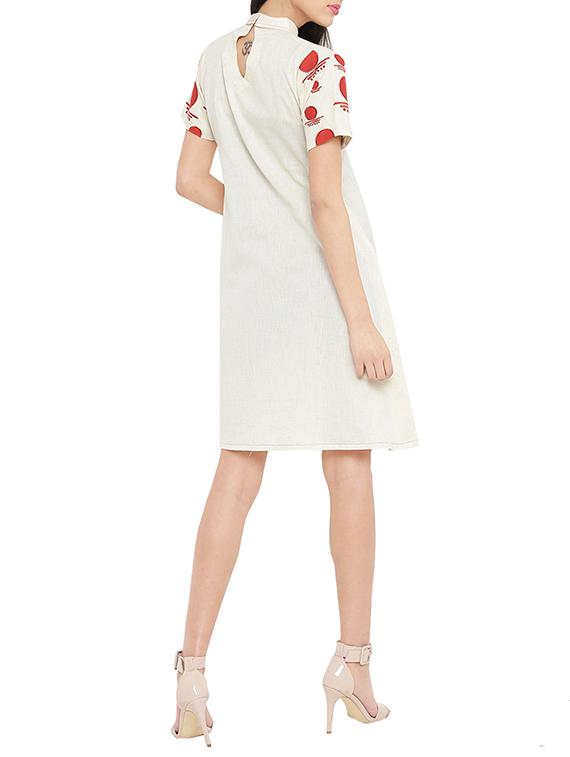 women's solid dress - 14890507 - Zoom Image - 2