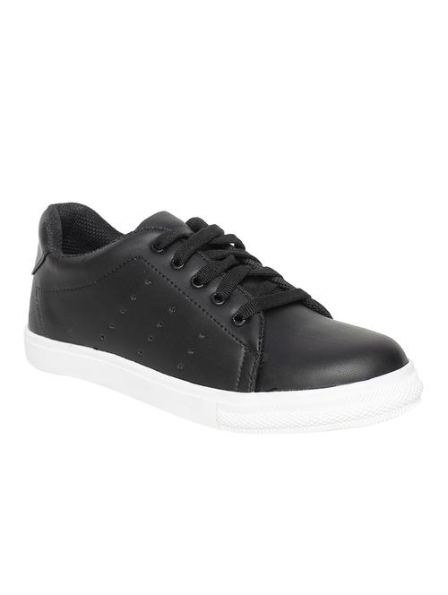 black resin laceup sneakers - 14903645 - Very Small Image - 1