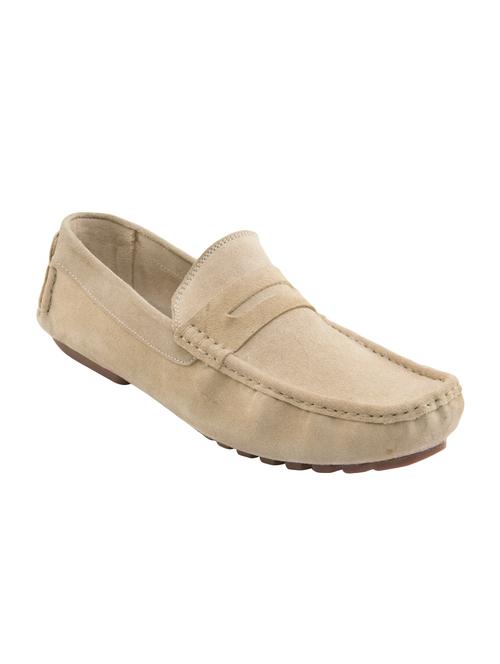 beige Suede slip on loafer - 14922852 - Very Small Image - 1