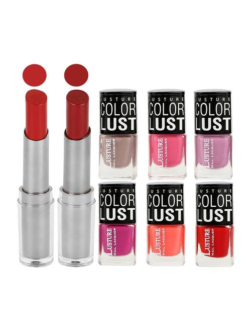 ramble set of 2 lipstick & 6 nail polish - 14953983 - Very Small Image - 1