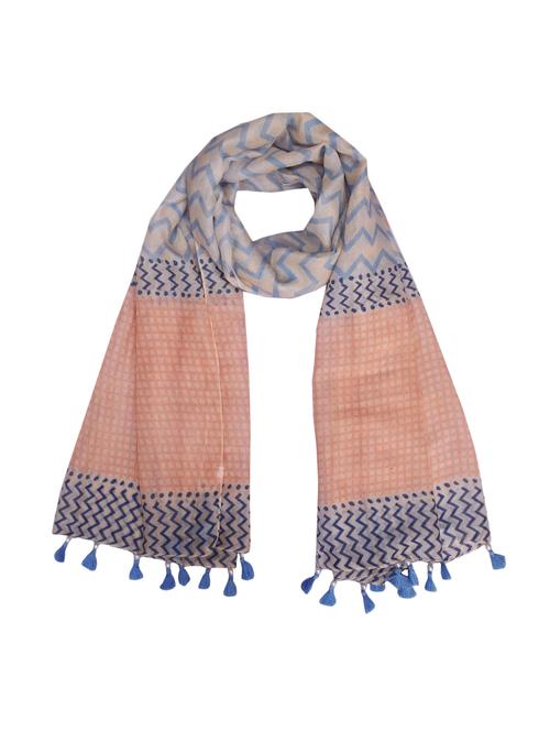 multi colored polyester scarf - 14962658 - Very Small Image - 1