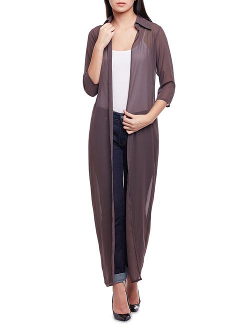 grey solid shrug - 14962859 - Very Small Image - 1