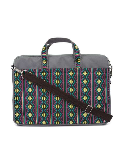 grey polyester laptop bag - 14999825 - Very Small Image - 1
