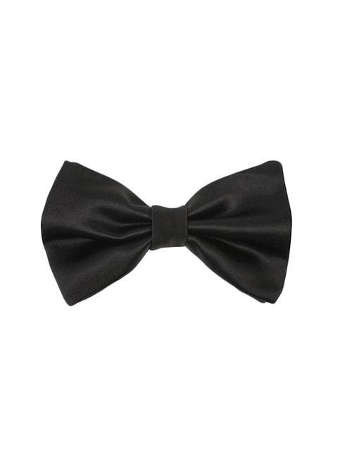 black polyester bow tie - 15085246 - Very Small Image - 1