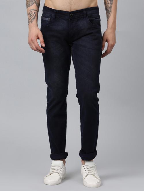 blue denim washed jeans - 15090736 - Very Small Image - 1