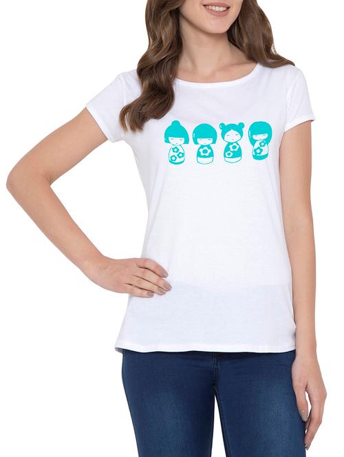 round neck graphic printed tee - 15101167 - Very Small Image - 1