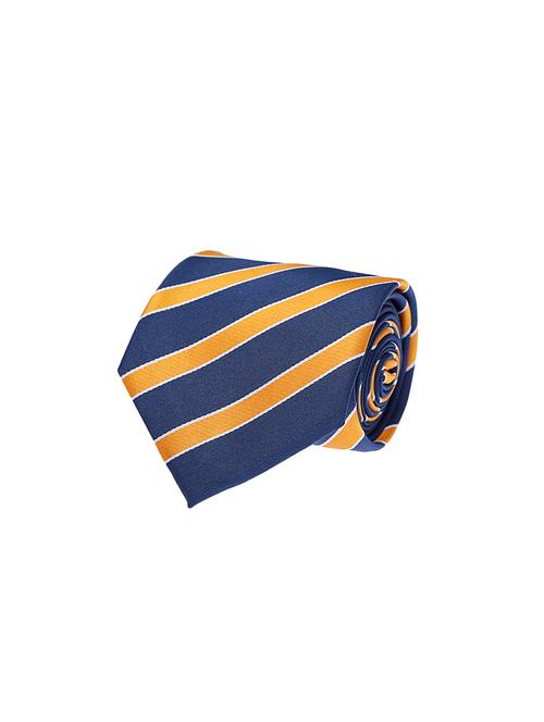 blue micro fiber tie - 15114614 - Very Small Image - 1