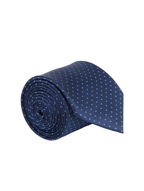 blue polyester tie - 15145680 - Very Small Image - 1