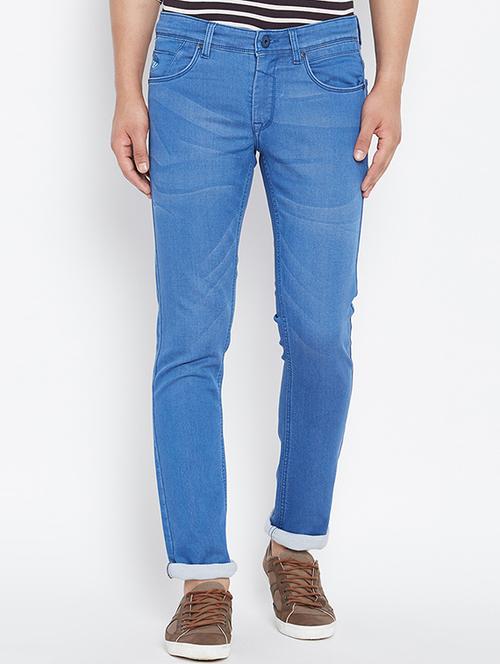 blue denim washed jeans - 15162043 - Very Small Image - 1