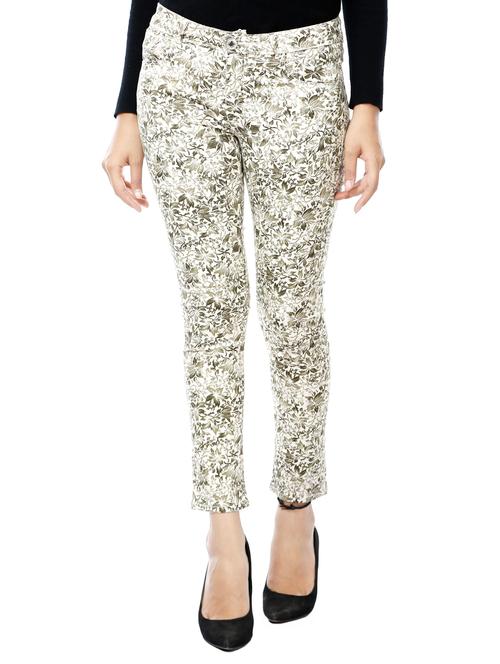 white cotton jeans - 15169330 - Very Small Image - 1