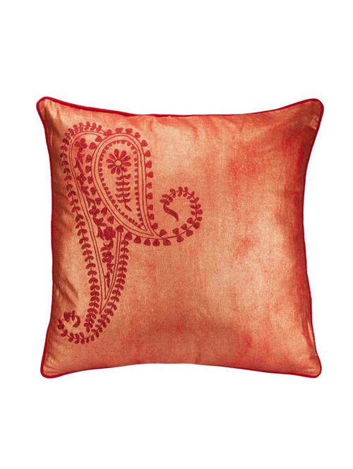 Bria Cushion Cover Orange/gold - 15171365 - Very Small Image - 1
