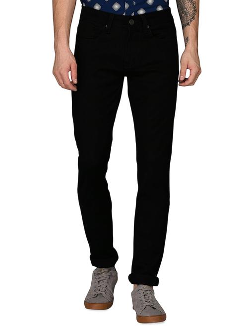 black cotton chinos - 15177799 - Very Small Image - 1
