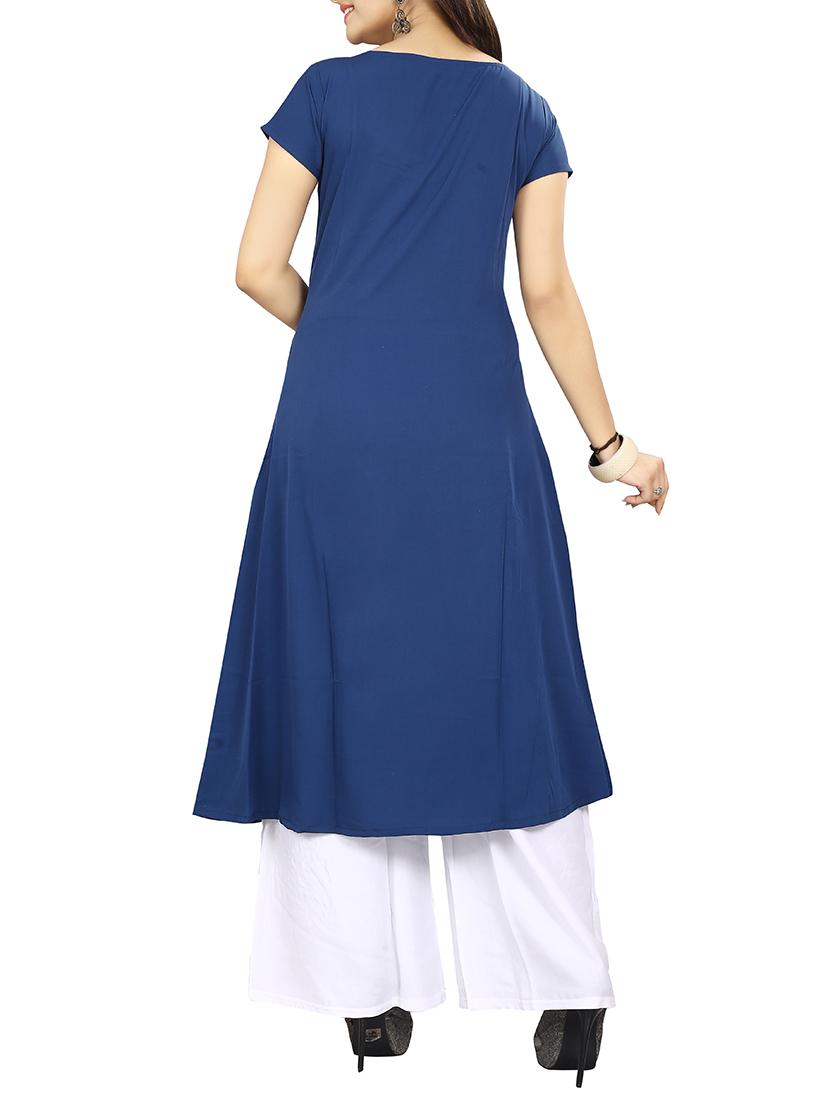 women's front slit kurta - 15191367 - Zoom Image - 2
