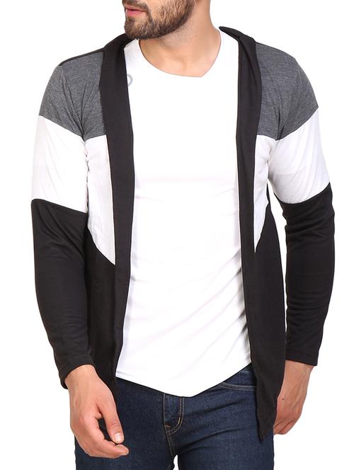 multi colored cotton color block tshirt - 15219362 - Very Small Image - 1