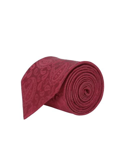 red polyester tie - 15223884 - Very Small Image - 1