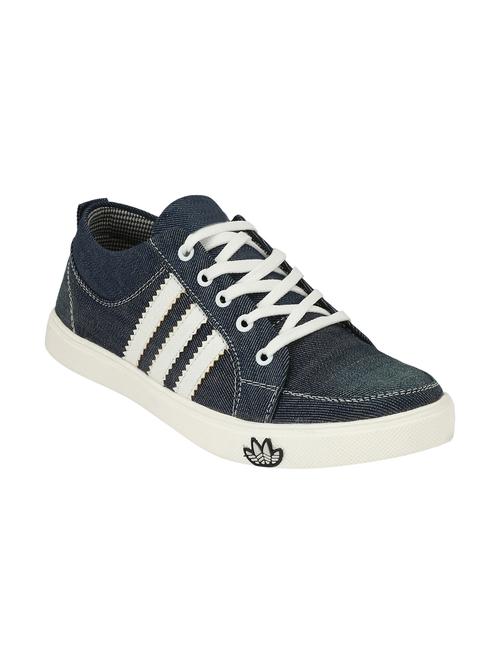 black Denim lace up sneaker - 15231224 - Very Small Image - 1